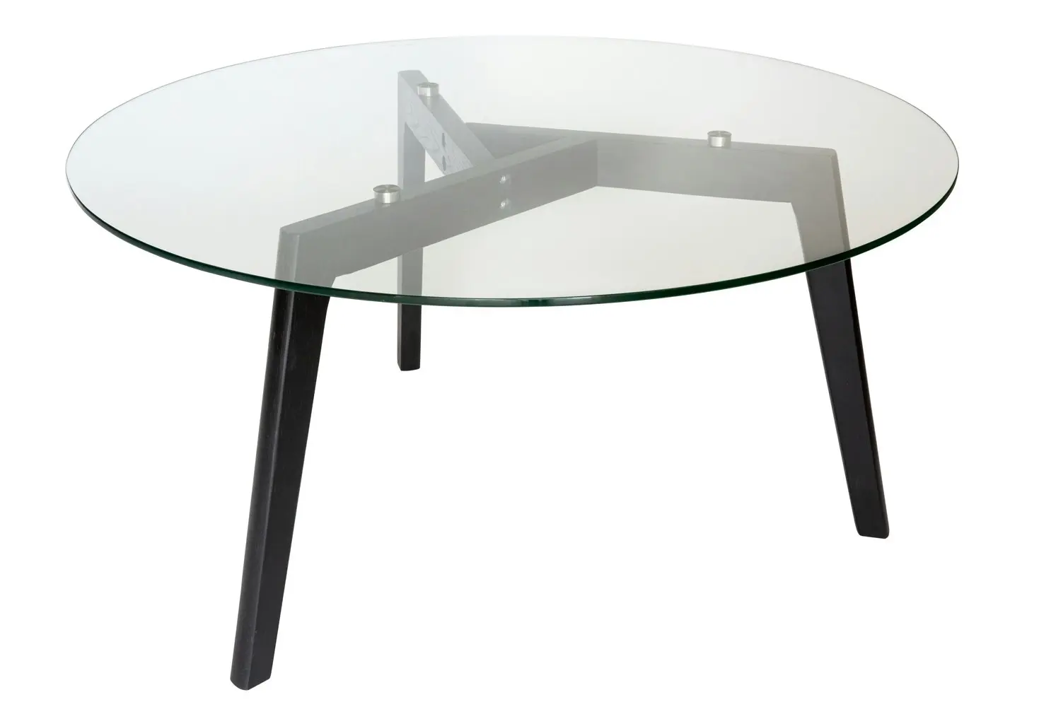 Stad Round Glass Coffee Table