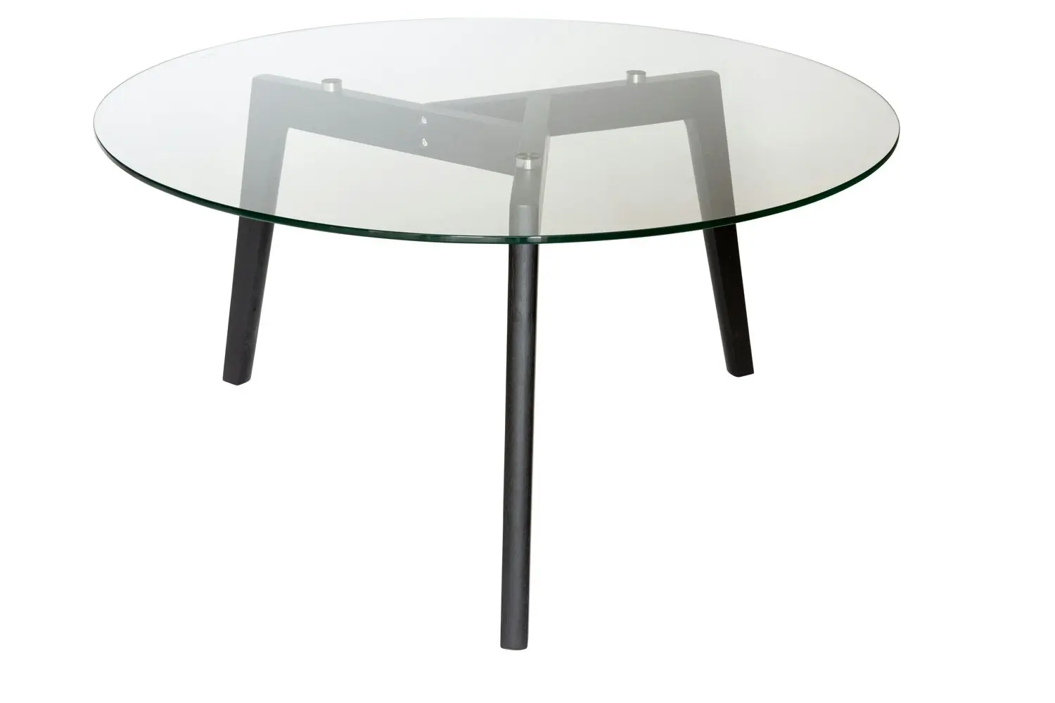 Stad Round Glass Coffee Table