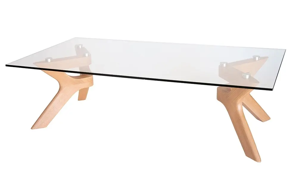 Murf Collection | Rectangular Glass Coffee Table