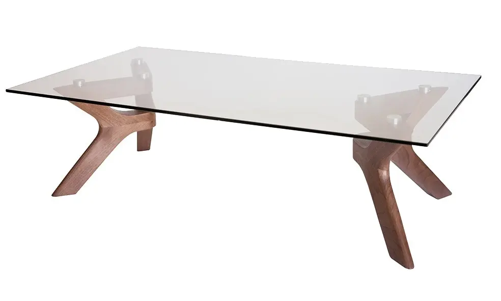 Murf Collection | Rectangular Glass Coffee Table