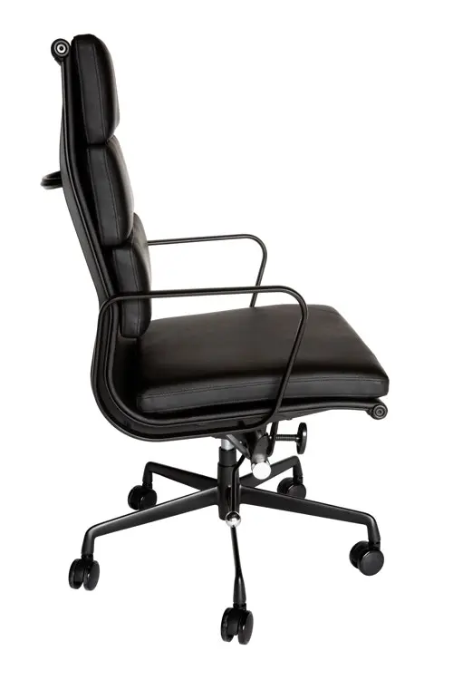 Replica Eames High Back Soft Pad Office Chair | All Black