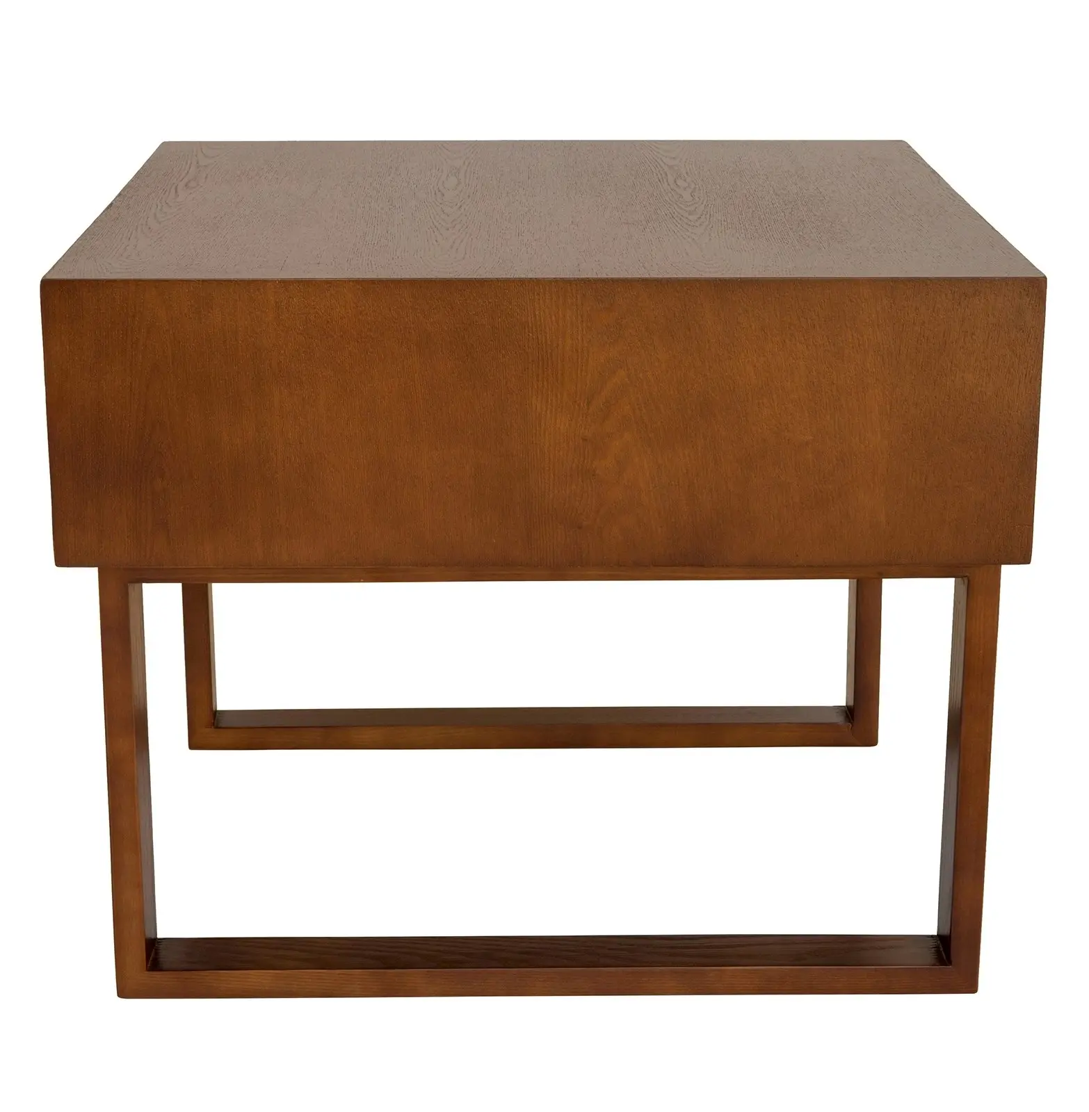 Olle Square Wood Bedside / Side Table