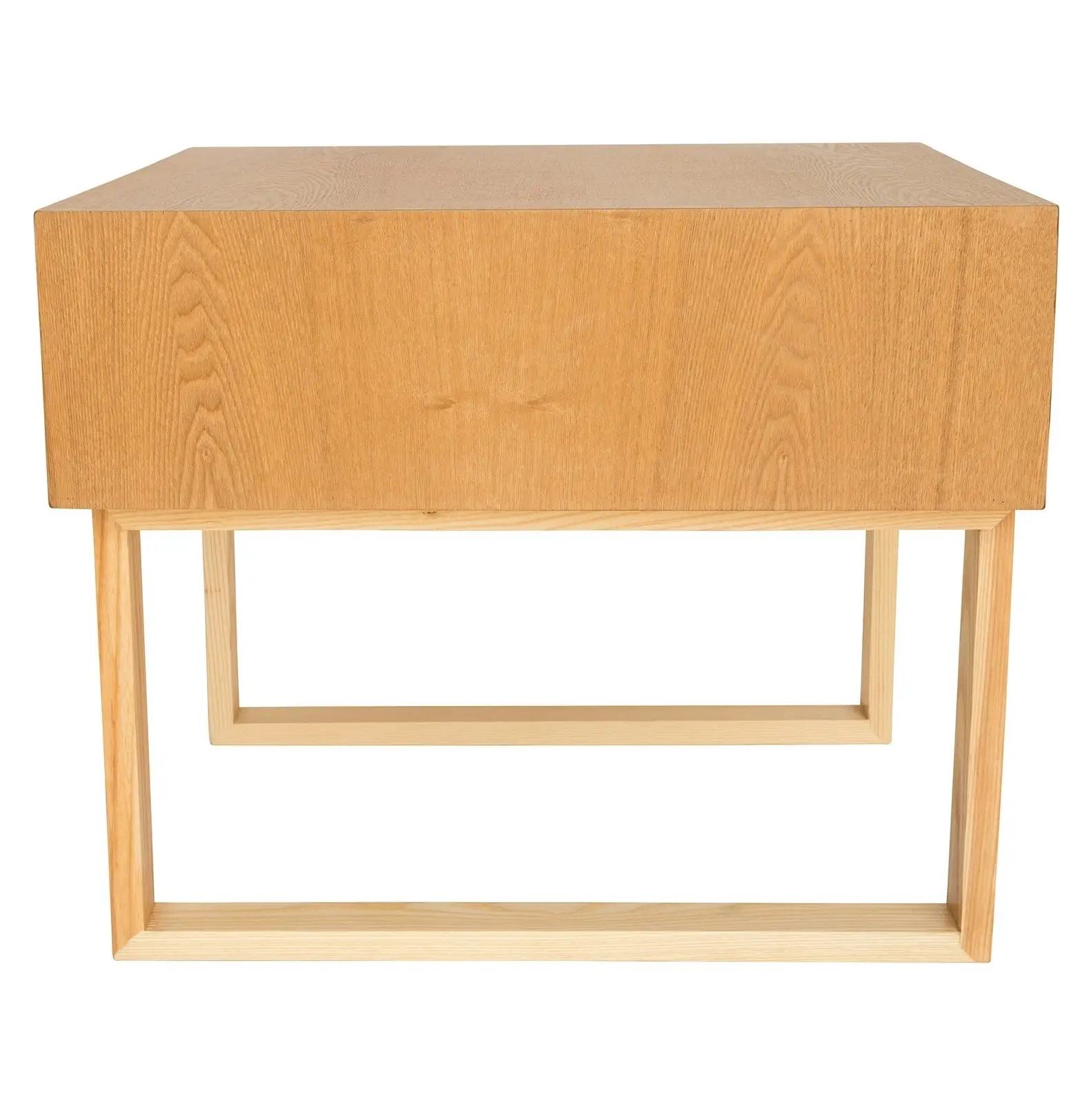 Olle Square Wood Bedside / Side Table