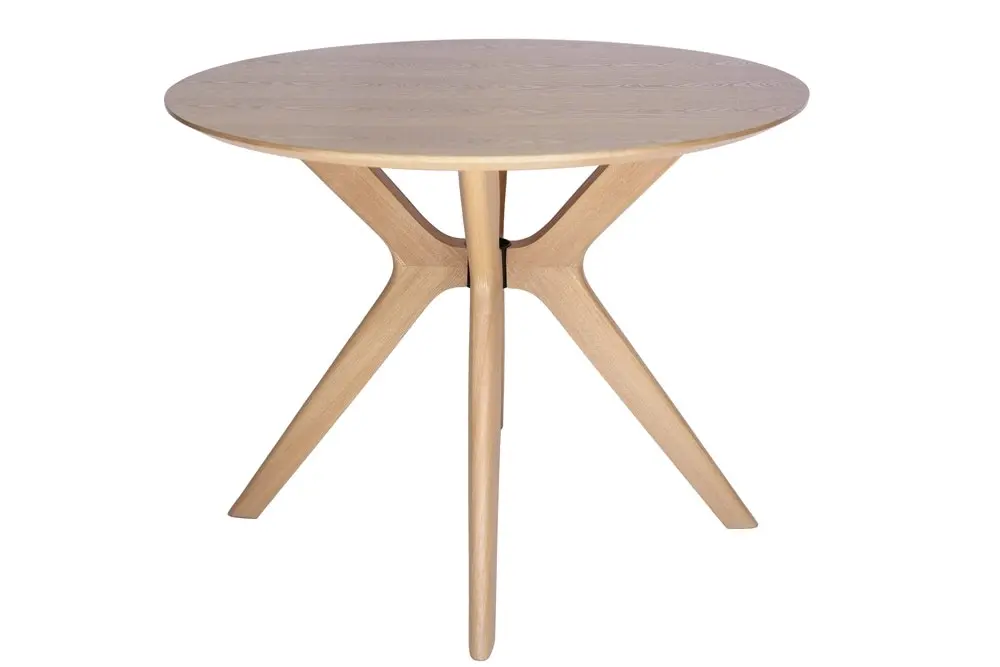 Doreen Collection | Round Wood Dining Table | 100cm