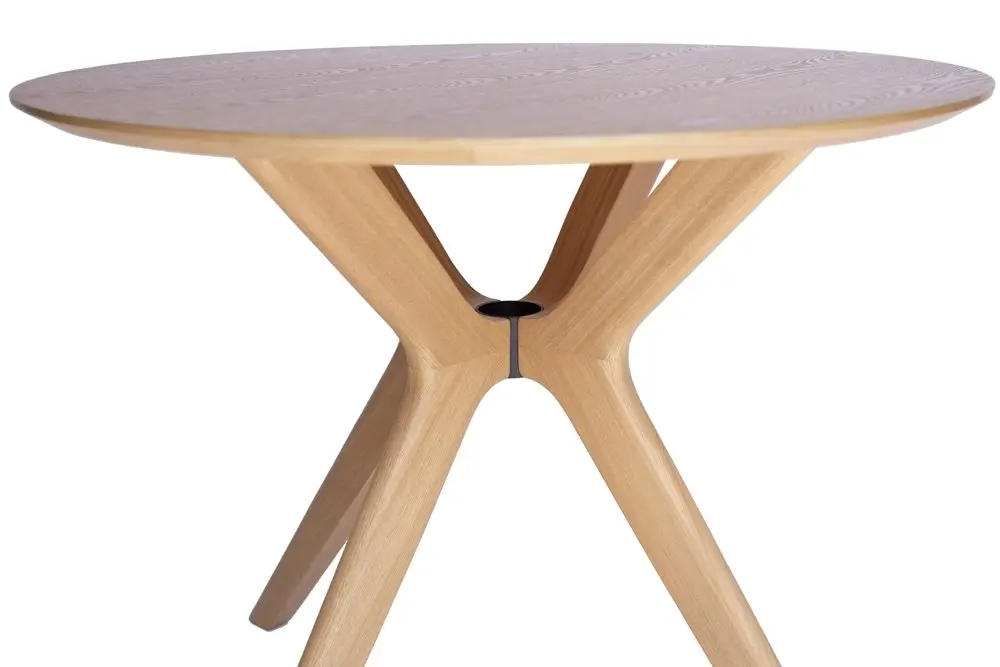 Doreen Collection | Round Wood Dining Table | 100cm