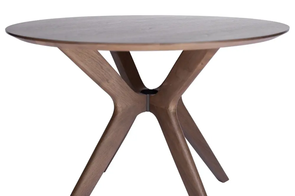 Doreen Collection | Round Wood Dining Table | 100cm