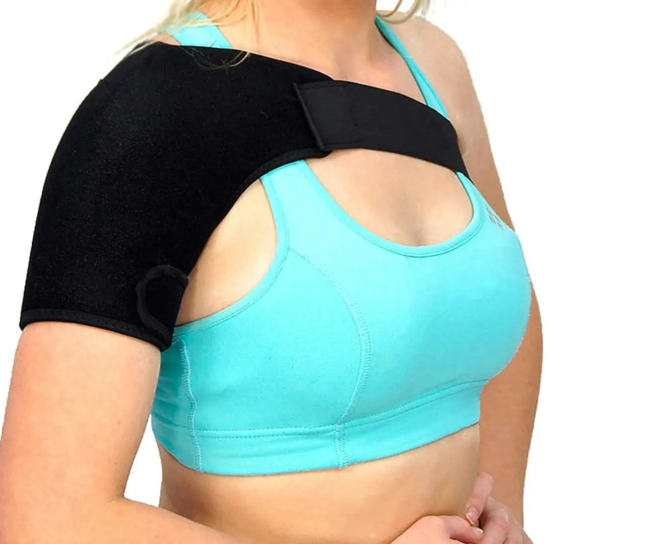 Shoulder Compression Bandage Sports Support Protector Brace Strap Wrap - Small