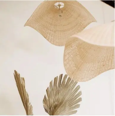 Club Santorini Kudu Wave Lightshade in Natural