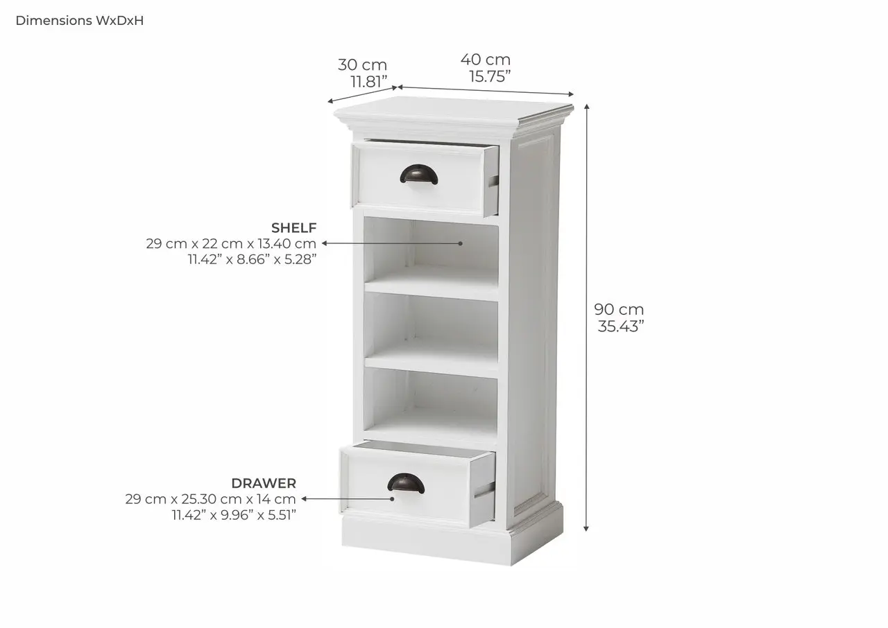 Noveauware Tiana Beach Storage Unit with Basket Set