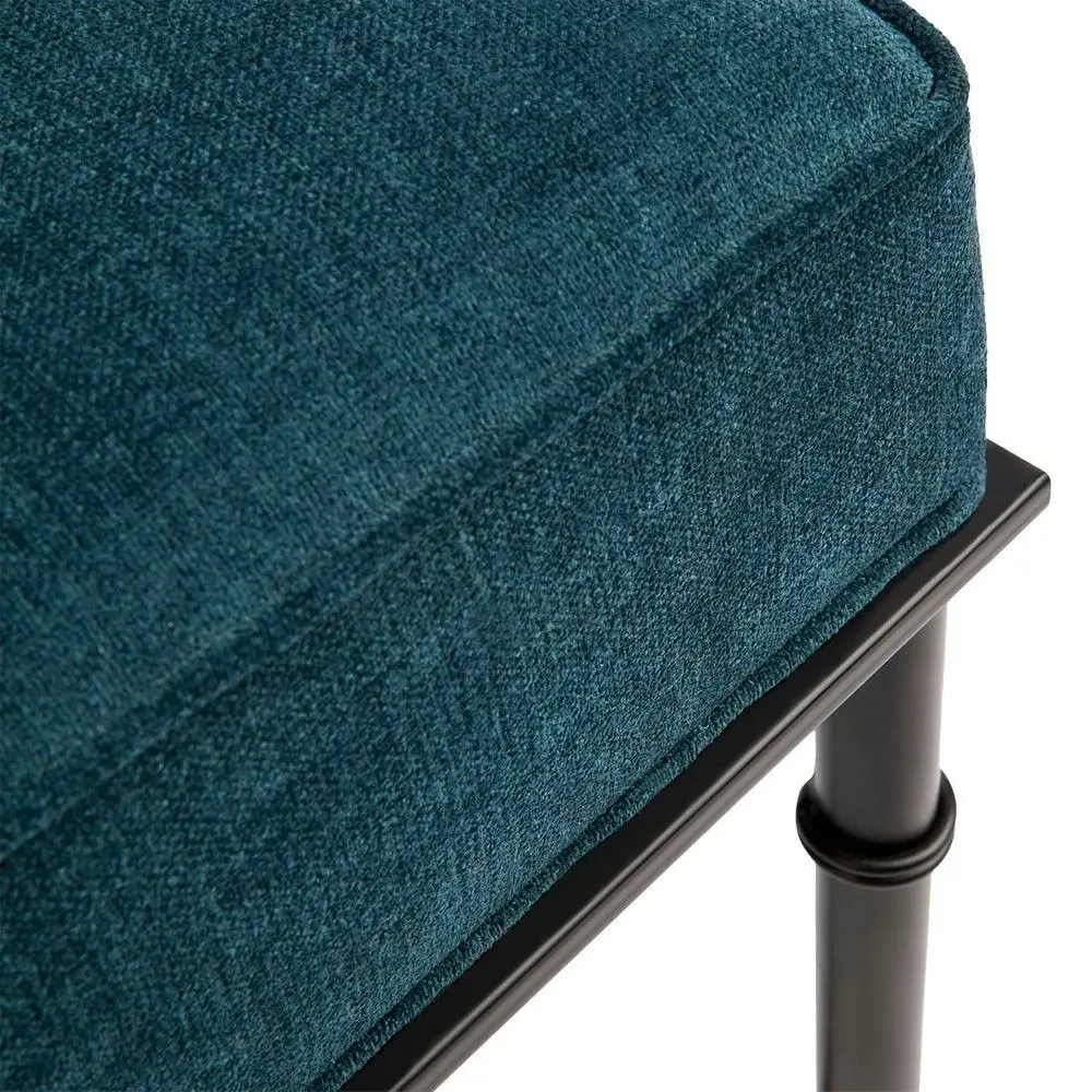 Luxe Living Hacienda Stool in Teal