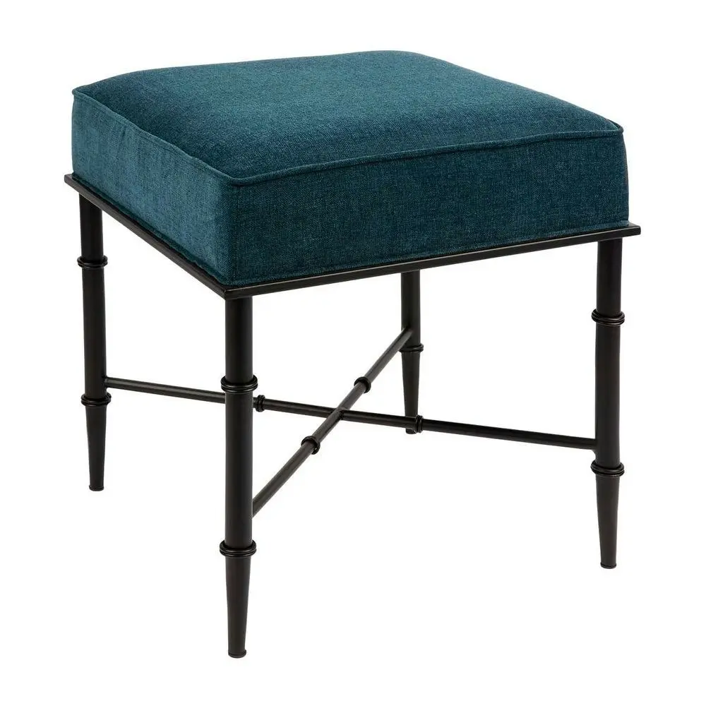 Luxe Living Hacienda Stool in Teal