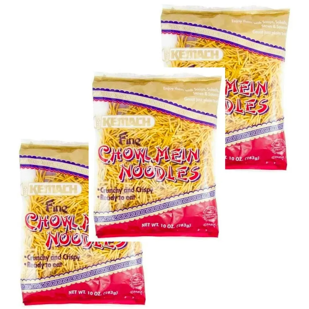 Kemach Crunchy Chow Mein Noodles Fine 283g x 3