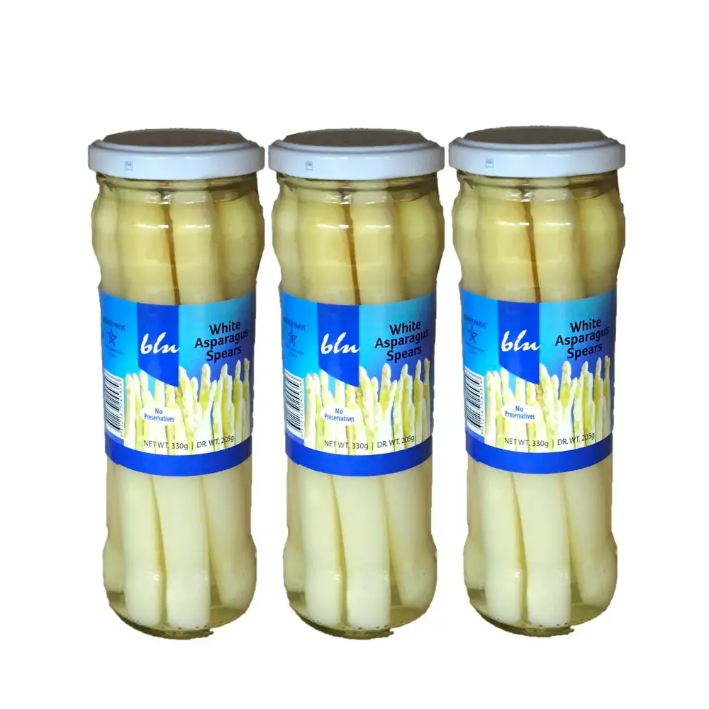 Blu White Asparagus Spears 330g x 3