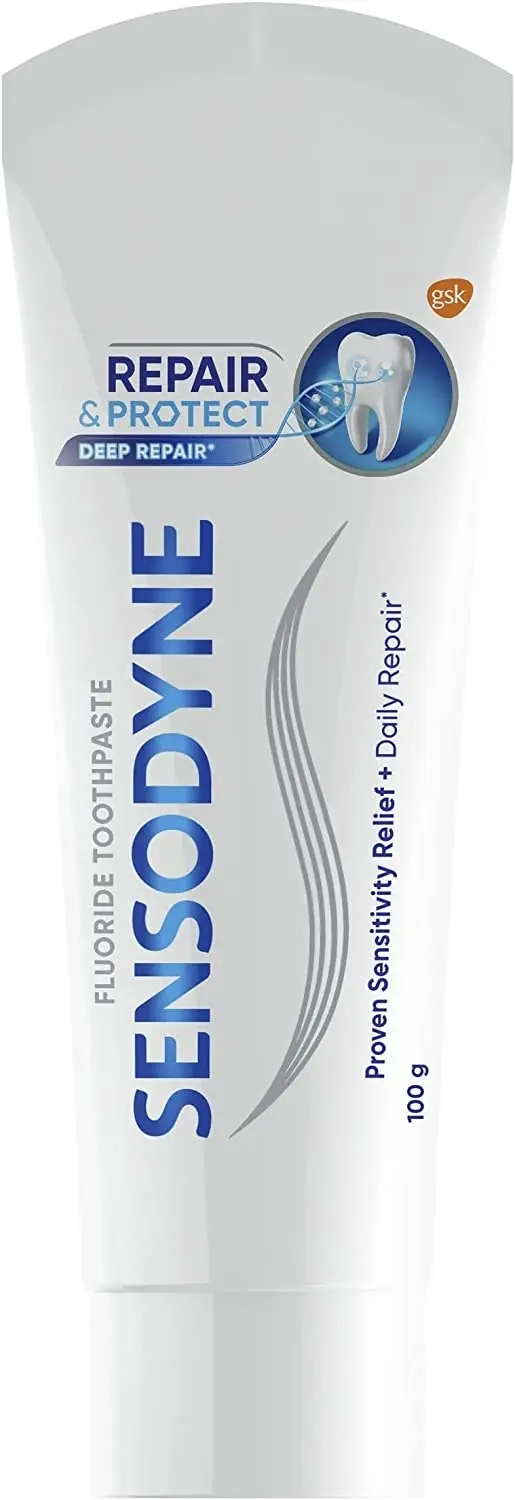 Sensodyne Whitening Repair & Protect With Fluoride Toothpaste 4 x 100g