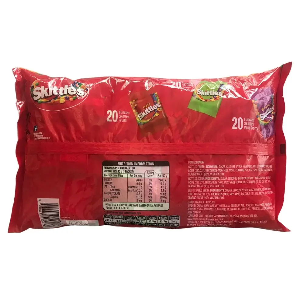 Skittles Variety Pack 60 x 15g Bags 900g