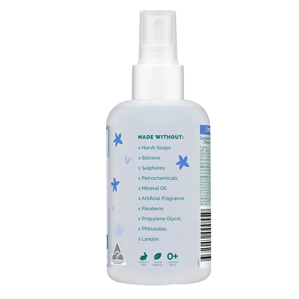 Gaia 200ml Organic Baby/Kids/Toddlers Conditioning Detangler Vegan Friendly