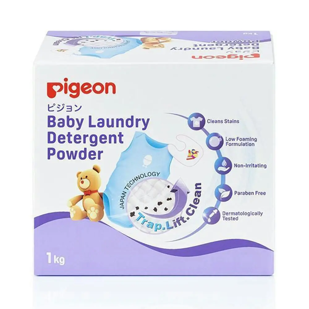 PIGEON 3kg Laundry Detergent Powder for Sensitive Skin Baby/Infant/Kids Clothes