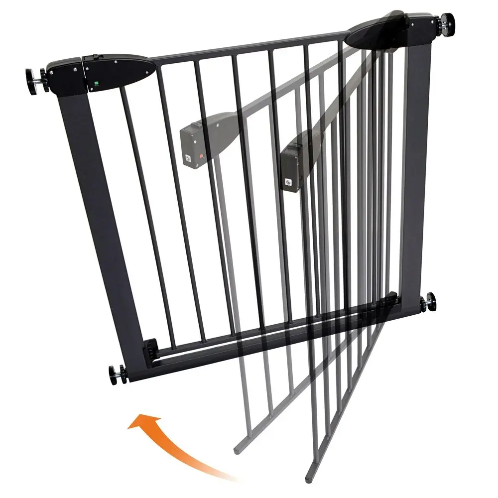 dreambaby Boston Auto-Close Security/Safety Gate Children/Kids/Pets Black