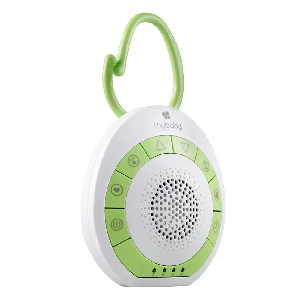 Homedics MyBaby SoundSpa/Music On The Go Speaker for Stroller/Pram White/Green