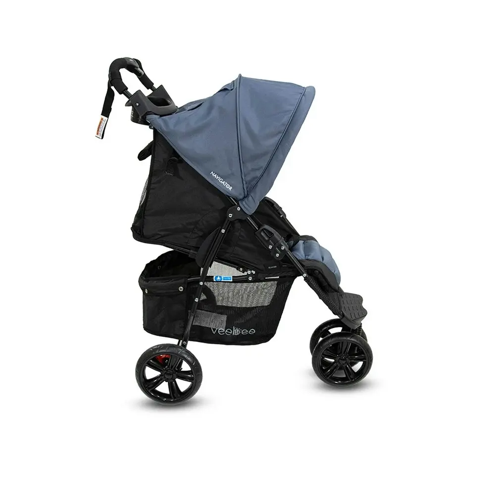 VeeBee Navigator 100cm Stroller/Pram Folding Kid/Toddler Newborn Baby 0+ Glacier