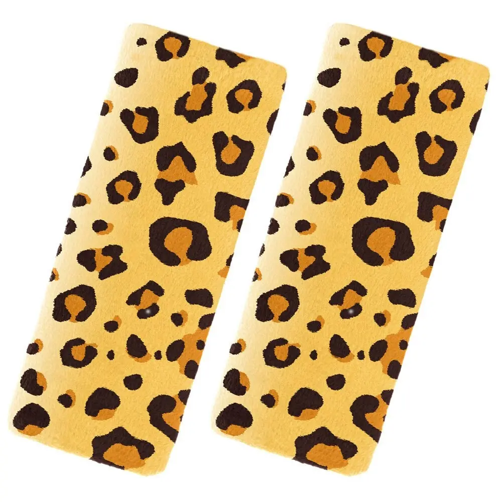 2PK Benbat Leopard Pals Car Seat Belt Safety Strap/Cover/Pads 1-4y Baby/Toddler