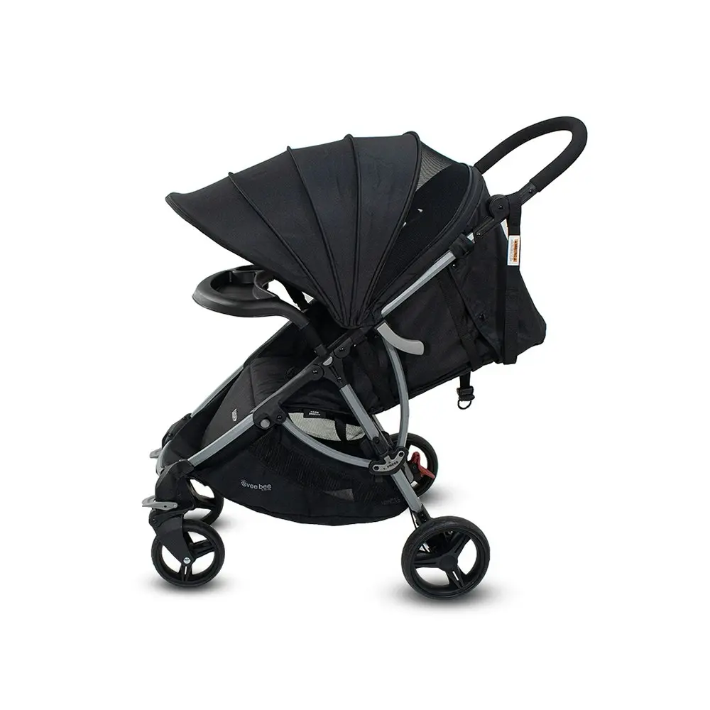 Veebee Dash Pram/Stroller Foldable/Recline for Baby/Infant/Toddler Moon Shadow