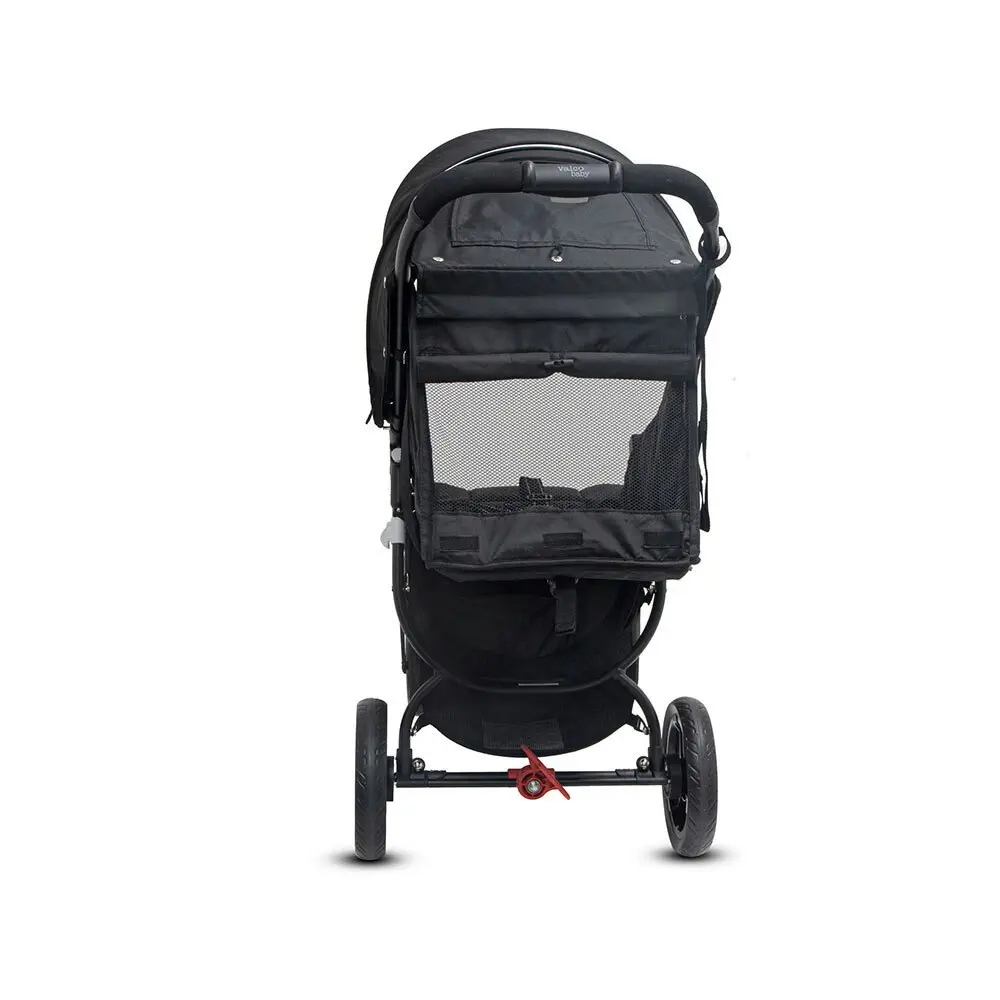 Valco Baby Snap 4 Black Pram/Stroller Foldable/Recline for Baby/Infant/Toddler