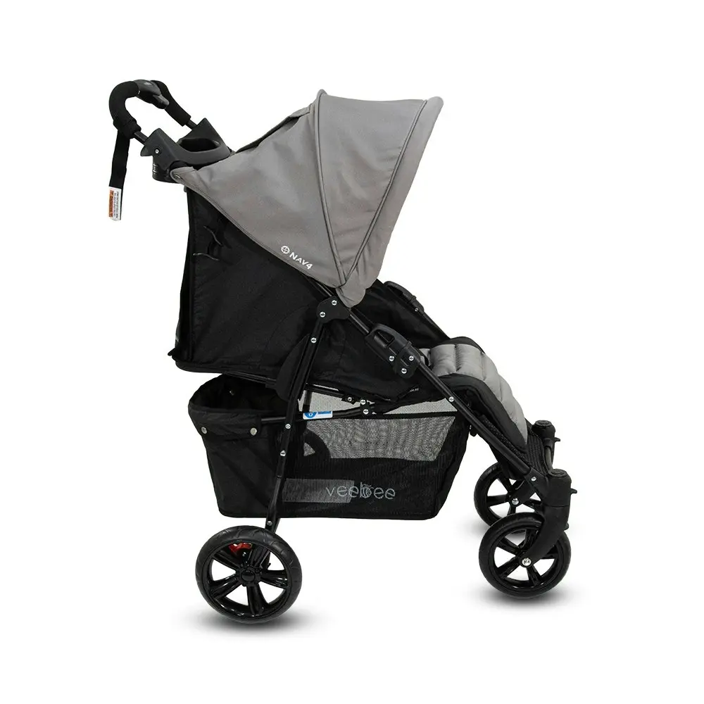 VeeBee Nav 4 100cm Stroller/Pram Foldable Kids/Toddler Newborn Baby 0m+ Fauna