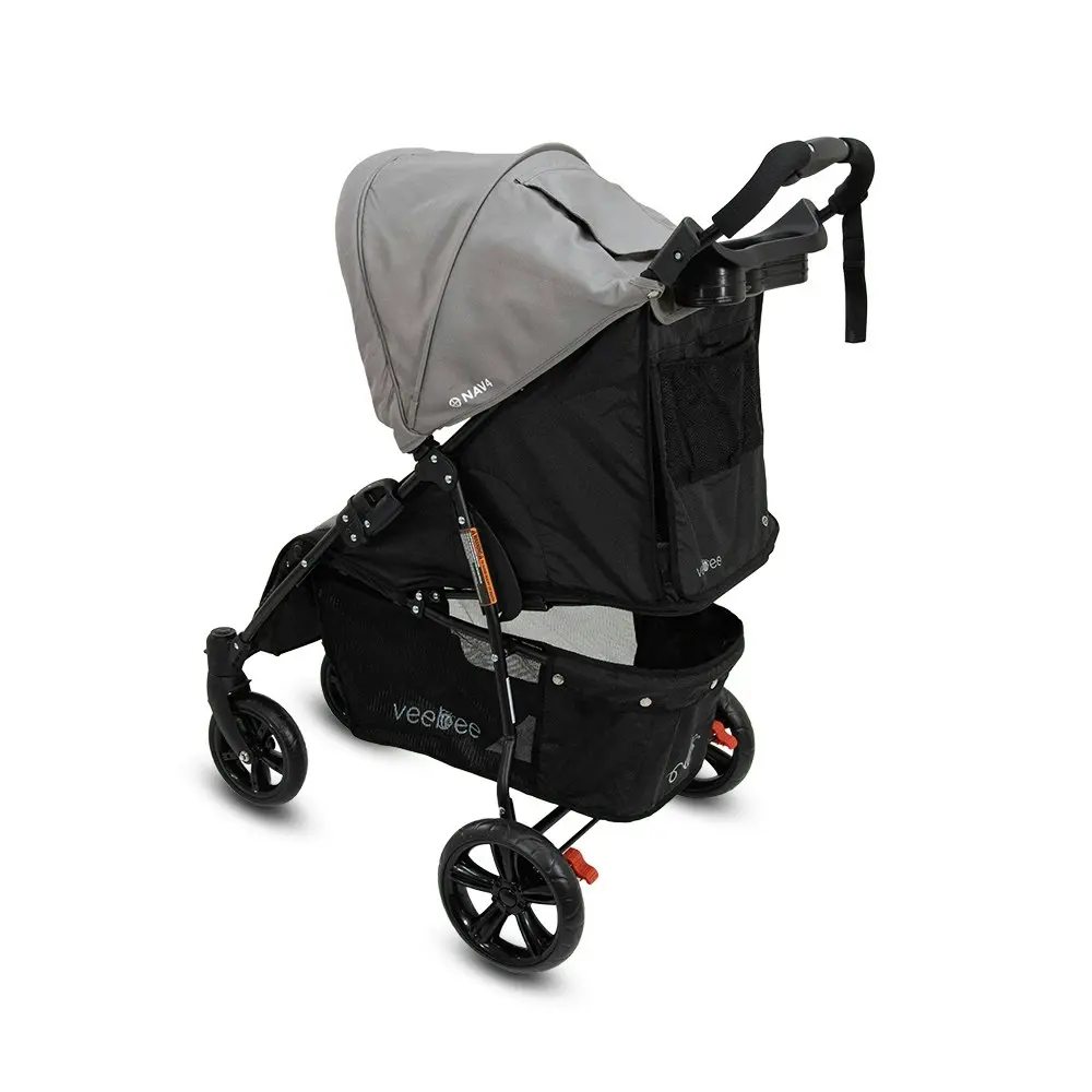 VeeBee Nav 4 100cm Stroller/Pram Foldable Kids/Toddler Newborn Baby 0m+ Fauna