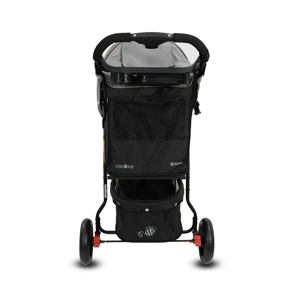 VeeBee Nav 4 100cm Stroller/Pram Foldable Kids/Toddler Newborn Baby 0m+ Fauna