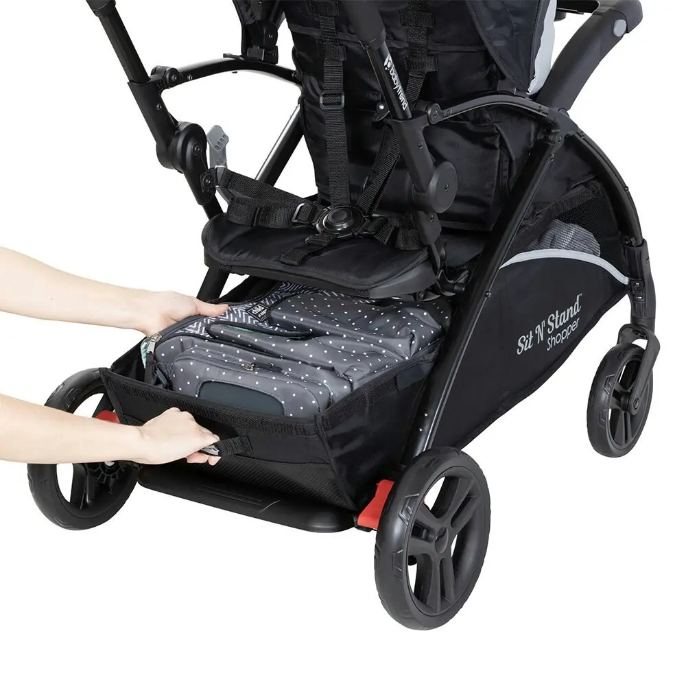 Baby Trend Sit N Stand Shopper Stroller/Pram w/Canopy Kids/Baby/Toddler Moondust