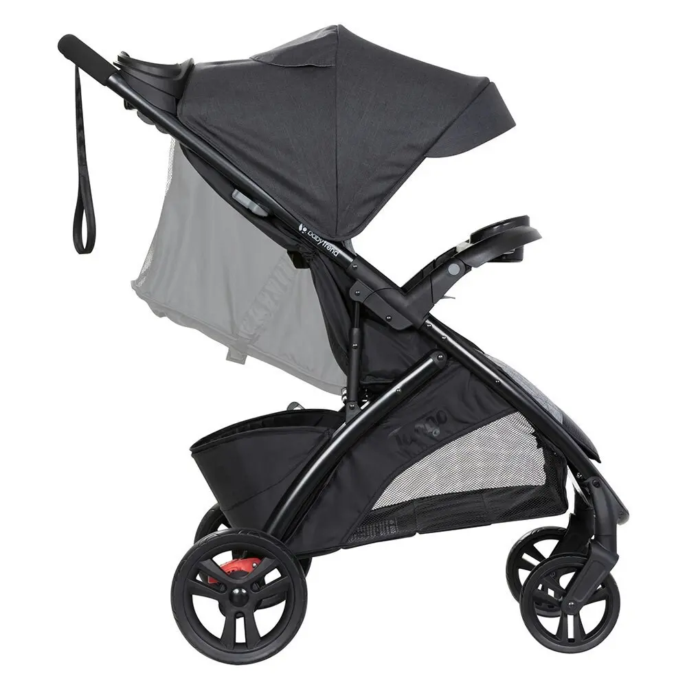 Baby Trend Tango Stroller/Pram w/Canopy UPF50+ Evening Grey Kids/Baby/Toddler