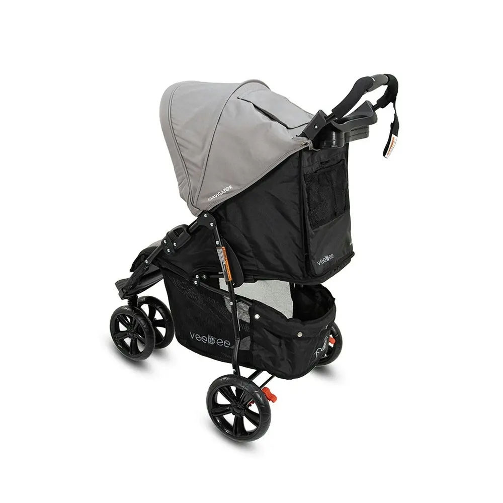 VeeBee Navigator 100cm Stroller/Pram Foldable Kid/Toddler Newborn Baby 0m+ Fauna