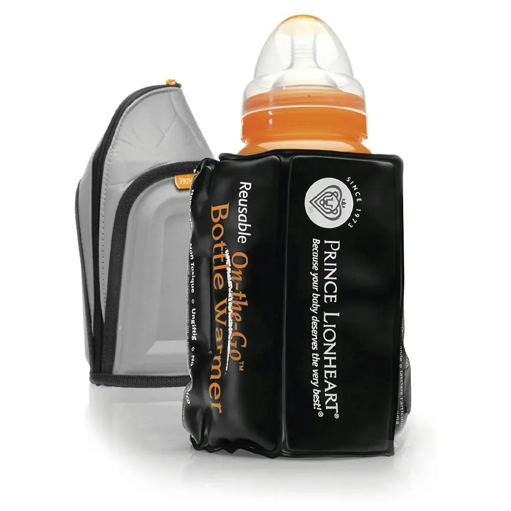 Prince Lionheart Reusable On-The-Go Travel Baby Bottle Warmer Heating Packet