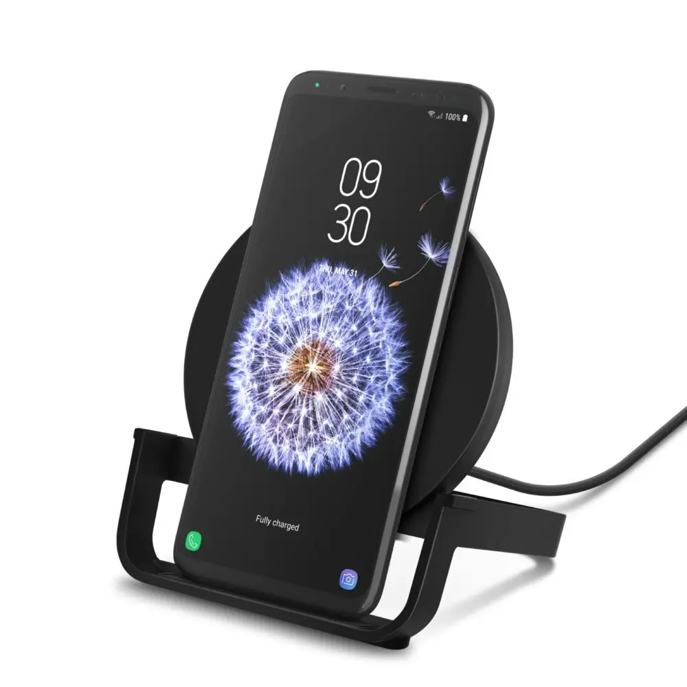 Belkin F7U083AUBLK Boost Up 10W Wireless Charger Qi Stand f/Apple/Samsung Phones