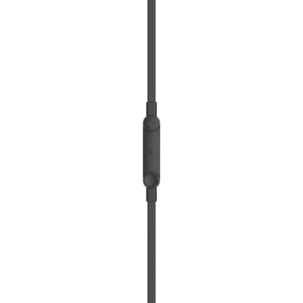 Belkin Rockstar Lightning MFI-Certified In-Ear Earphones w/Mic for iPhone Black