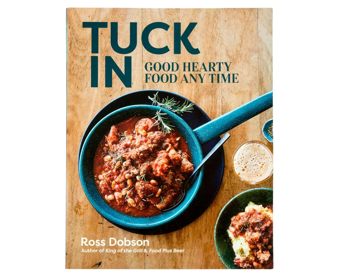 2x Tuck In: Good Hearty Food Any Time Recipe Cooking Book Hardcover Cookbook