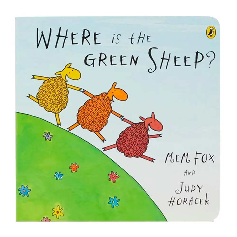 Where Is The Green Sheep? Mem Fox & Judy Horacek Hardback Book & Plush Toy Set