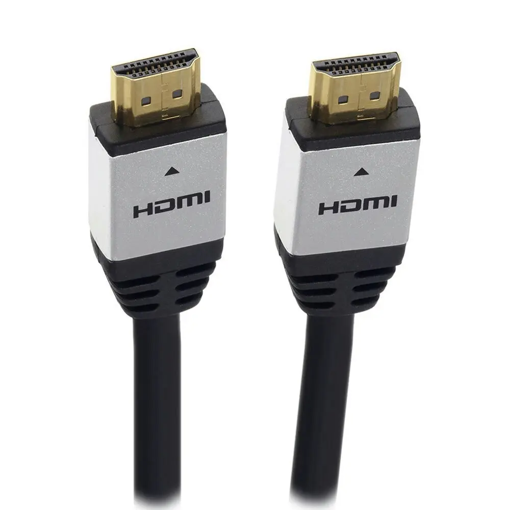 2PK Moki HDMI 1.5m High Speed Ultra Full HD 4K/1080 Cable w/Gold Plated Ethernet