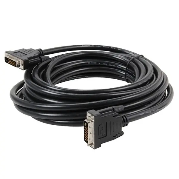 8Ware 2m Dual-Link DVI-D Male 25-pin Cable Adapter/Converter For Computer Black