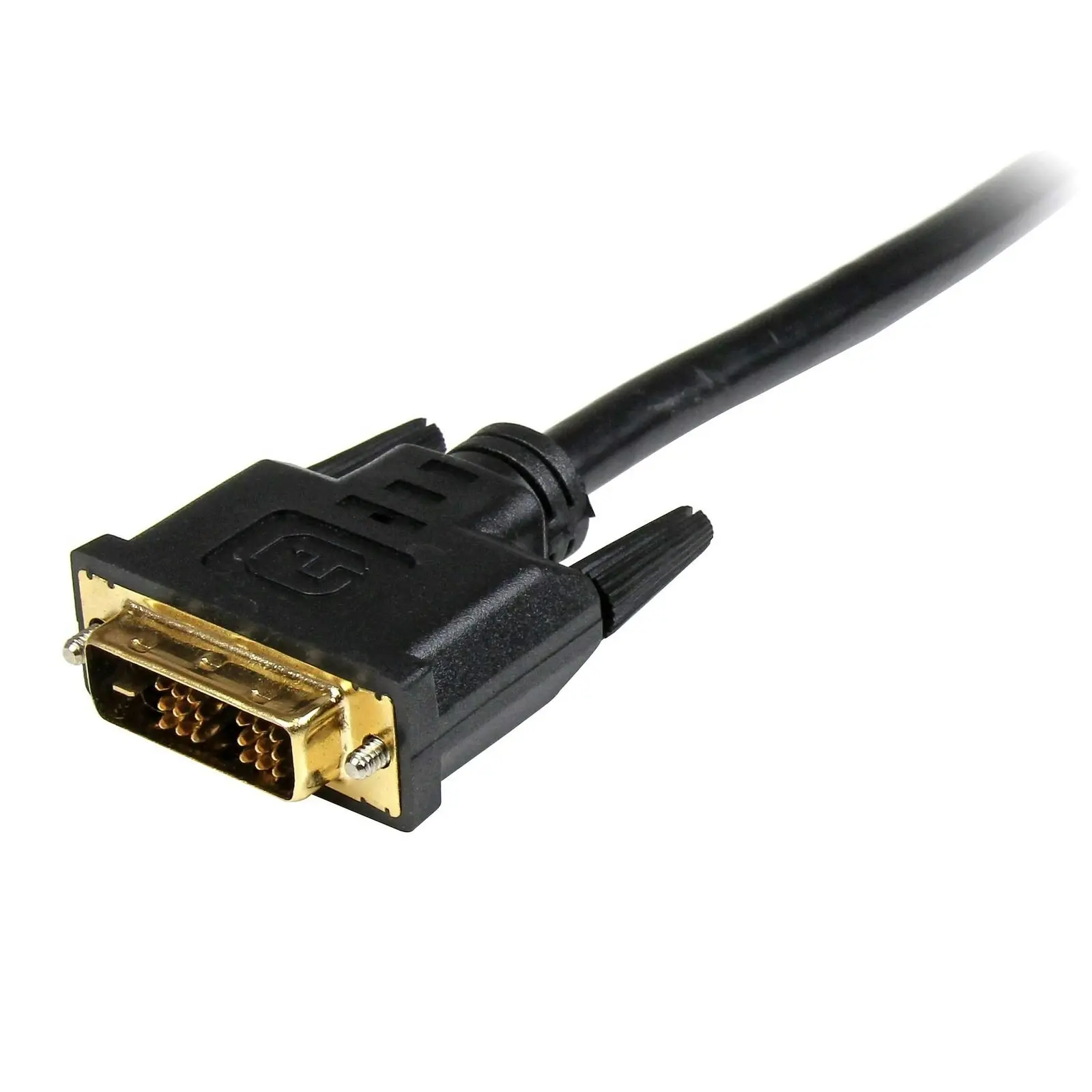 Star Tech 2M Digital Male HDMI to Male DVI-D for HDTV/Monitor/Video Card Black