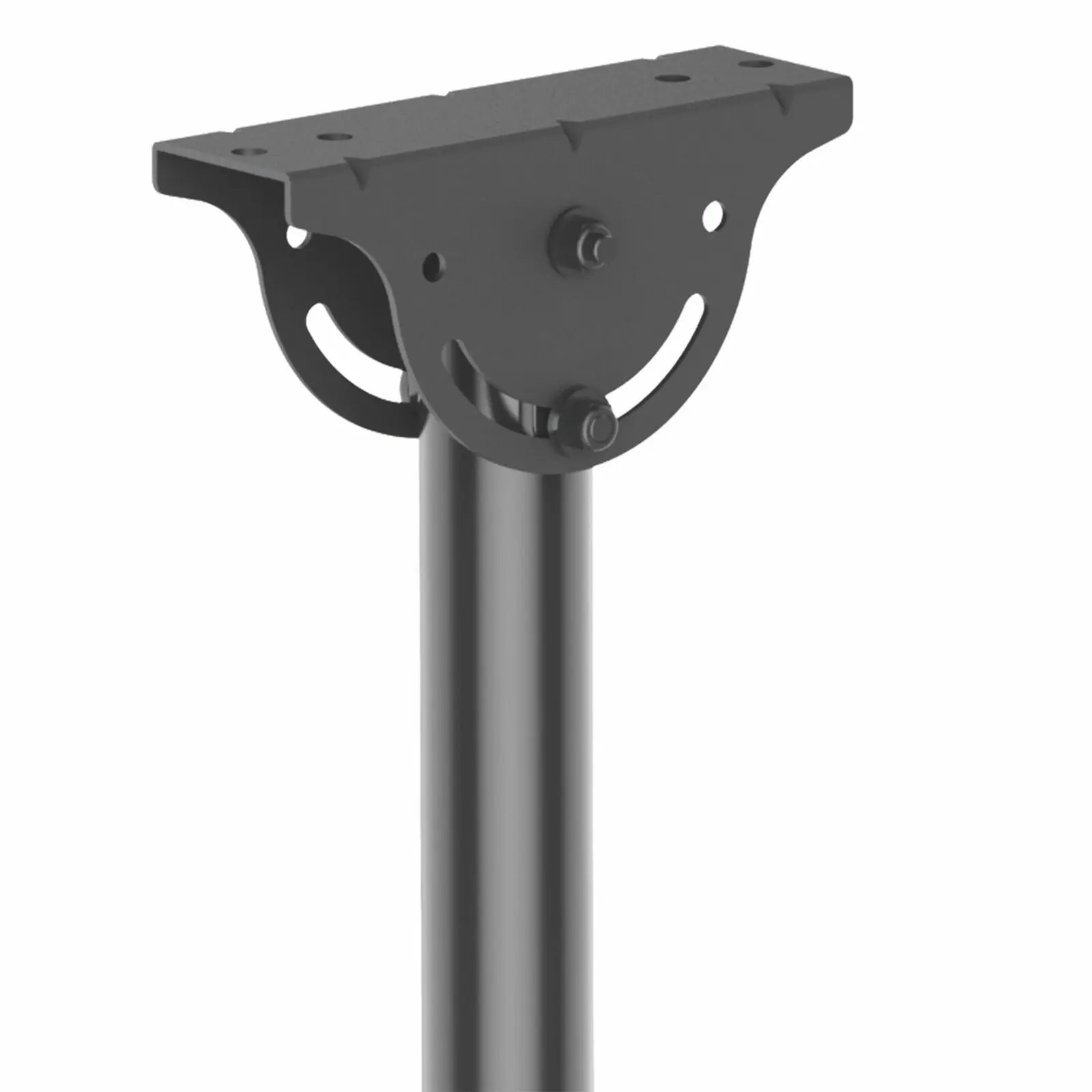 Star Tech Adjustable Pole Full Motion Ceiling TV Mount for 32-75in 50kg Display