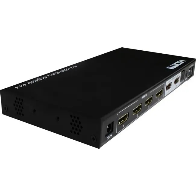 Pro2 4K-1080p Downscale ARC SPDIF/Audio Extraction 4X2 HDMI 18G Matrix Switcher