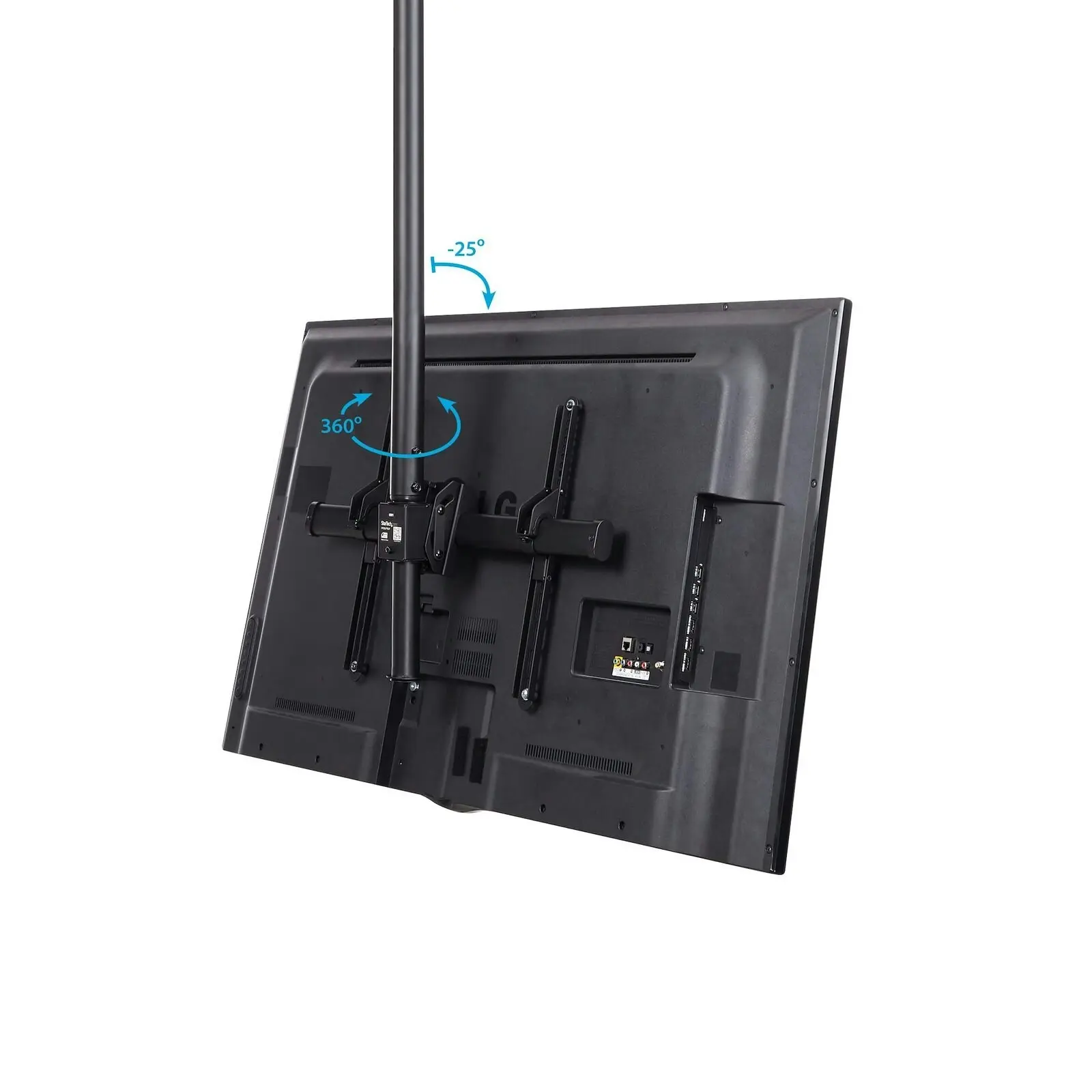 Star Tech Full Motion 42-61IN Pole Ceiling TV Mount for 32-75in 50kg Display