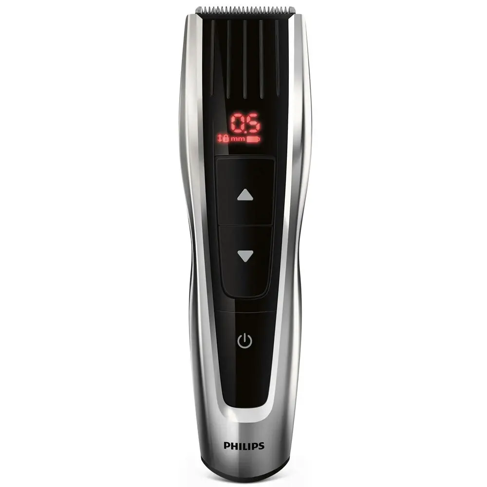 Philips 9000 Prestige Hair Clipper/Trimmer w/ 3 Adjustable Combs/Travel Pouch