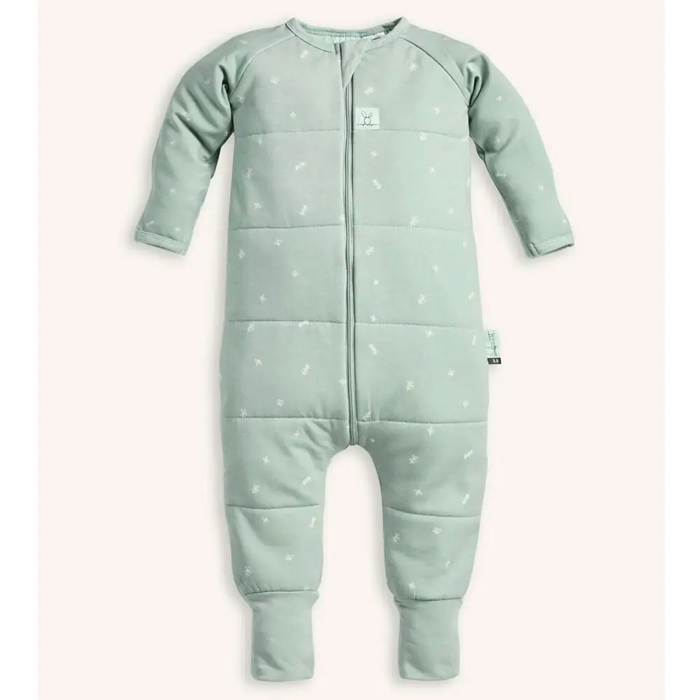 ergoPouch 3.5 TOG Pyjamas/Sleepwear Suit/Romper Baby Organic Cotton Sage