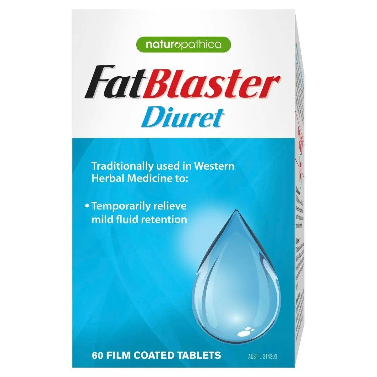 Naturopathica FatBlaster Diuret 60 Tablets