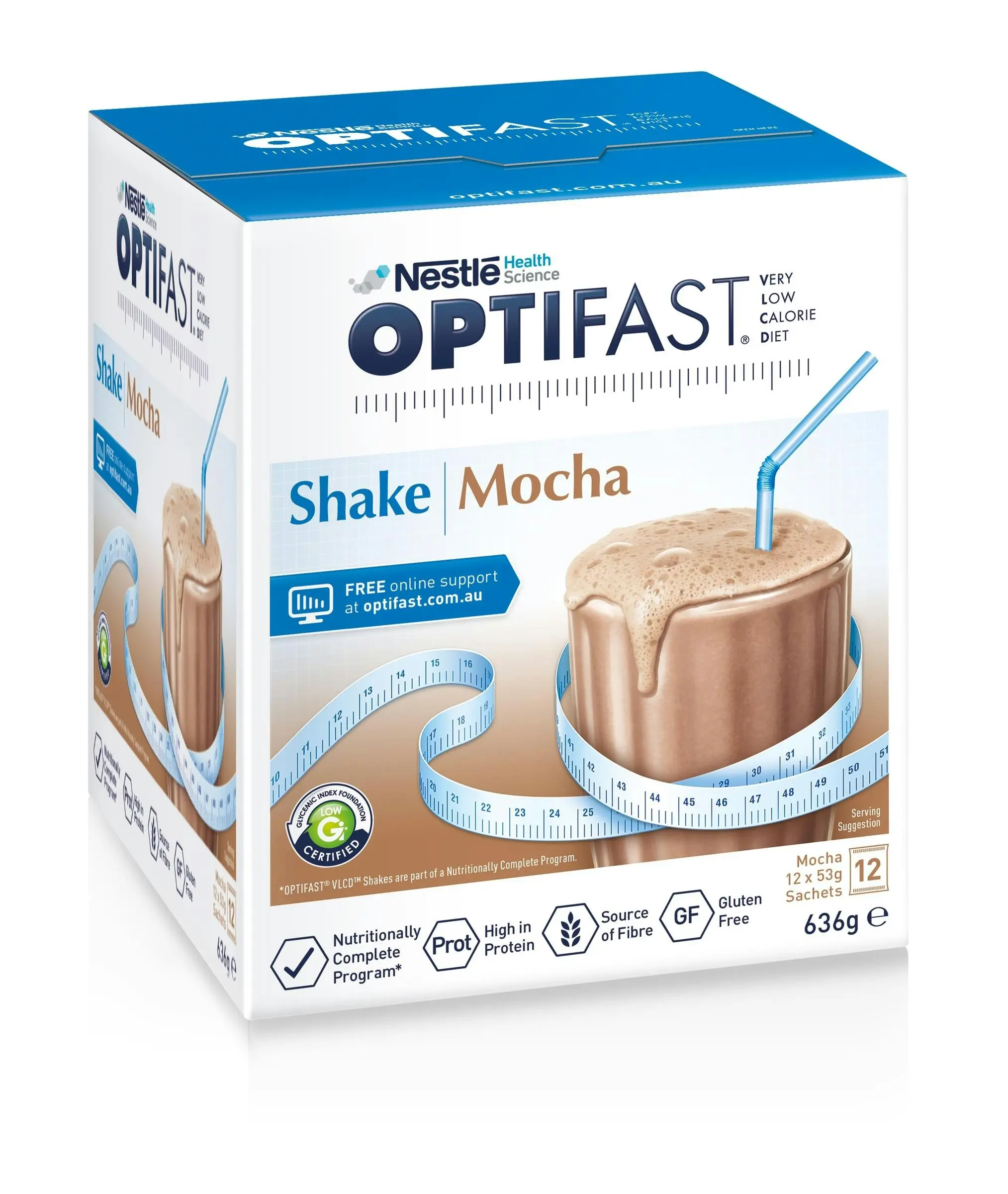 OPTIFAST VLCD Shake Mocha 12 x 53g