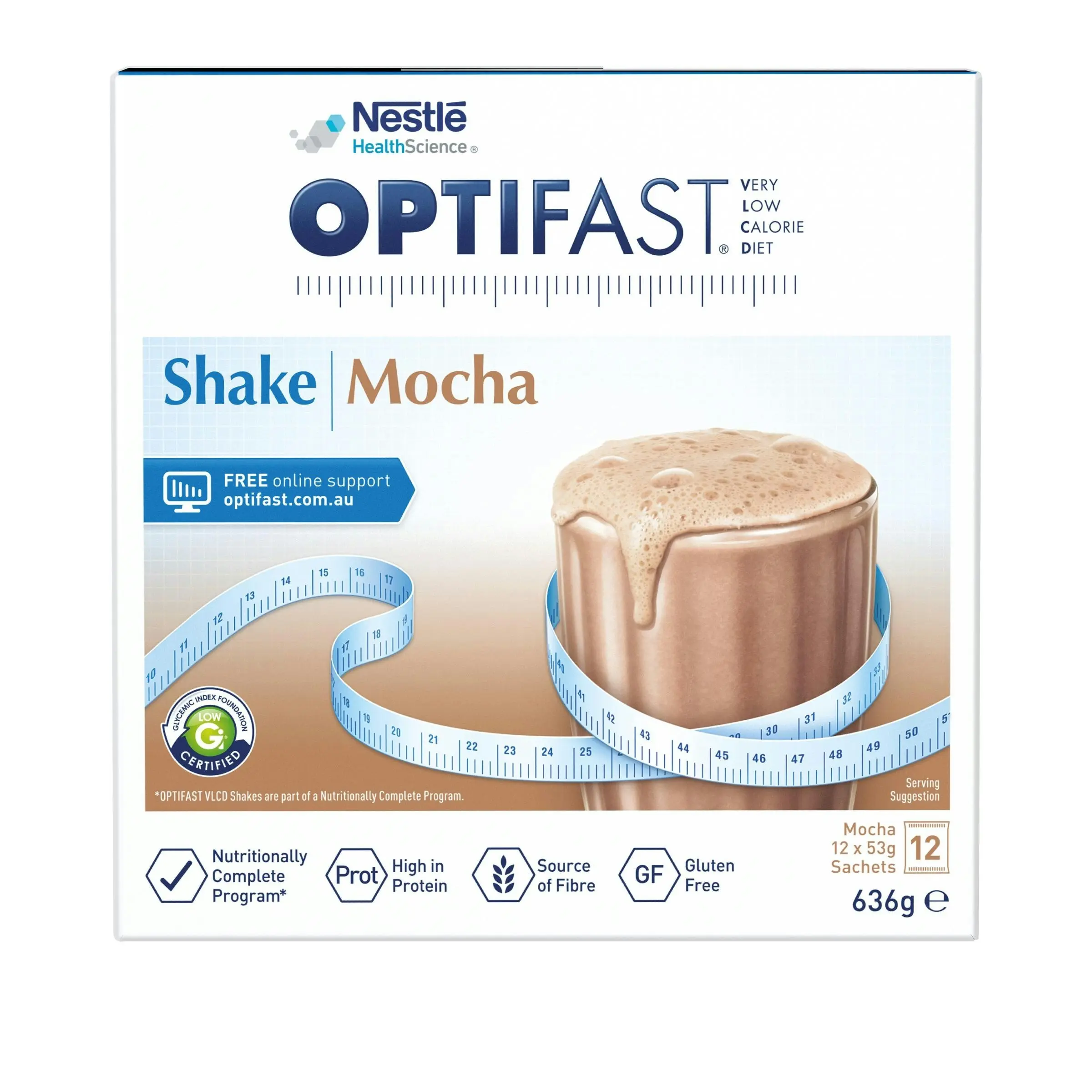 OPTIFAST VLCD Shake Mocha 12 x 53g