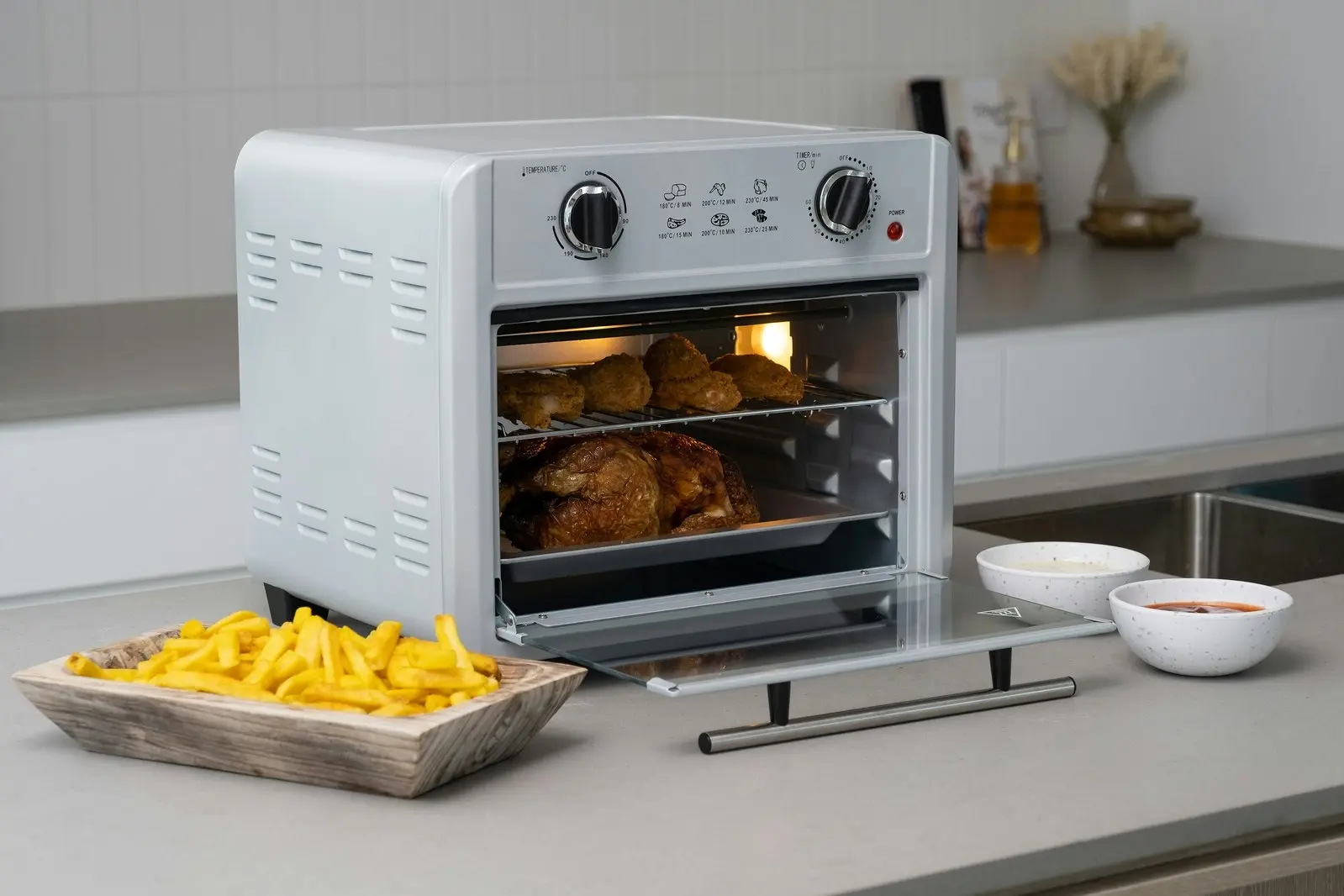 23L Air Fryer Oven + 3 Accessories